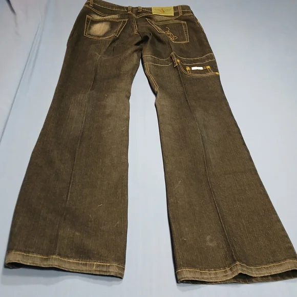 Pre-loved Women's Vintage Baby Phat Black Jeans - Picture 2 of 14